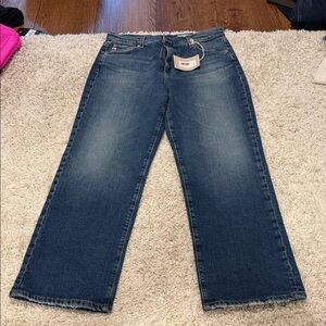 NWT AG AG-ED Denim Women's Mid-Rise Straight Jeans Brinley size 31